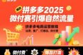 拼多多2025微付费引爆自然流量，拼多多电商运营教程，运营、推广、打爆品、微付费（更新）