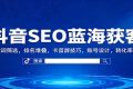 抖音SEO蓝海获客：关键词筛选，排名堆叠，卡首屏技巧，账号设计，转化率提升